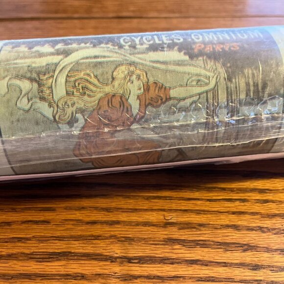 Imperial Vinyl 2 Washable Clement/Howe Bicycle La Conquete Wallcovering - Picture 8 of 14